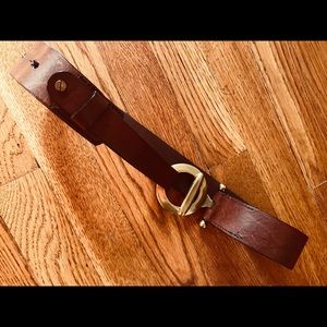 Nordstrom Brown Leather Belt